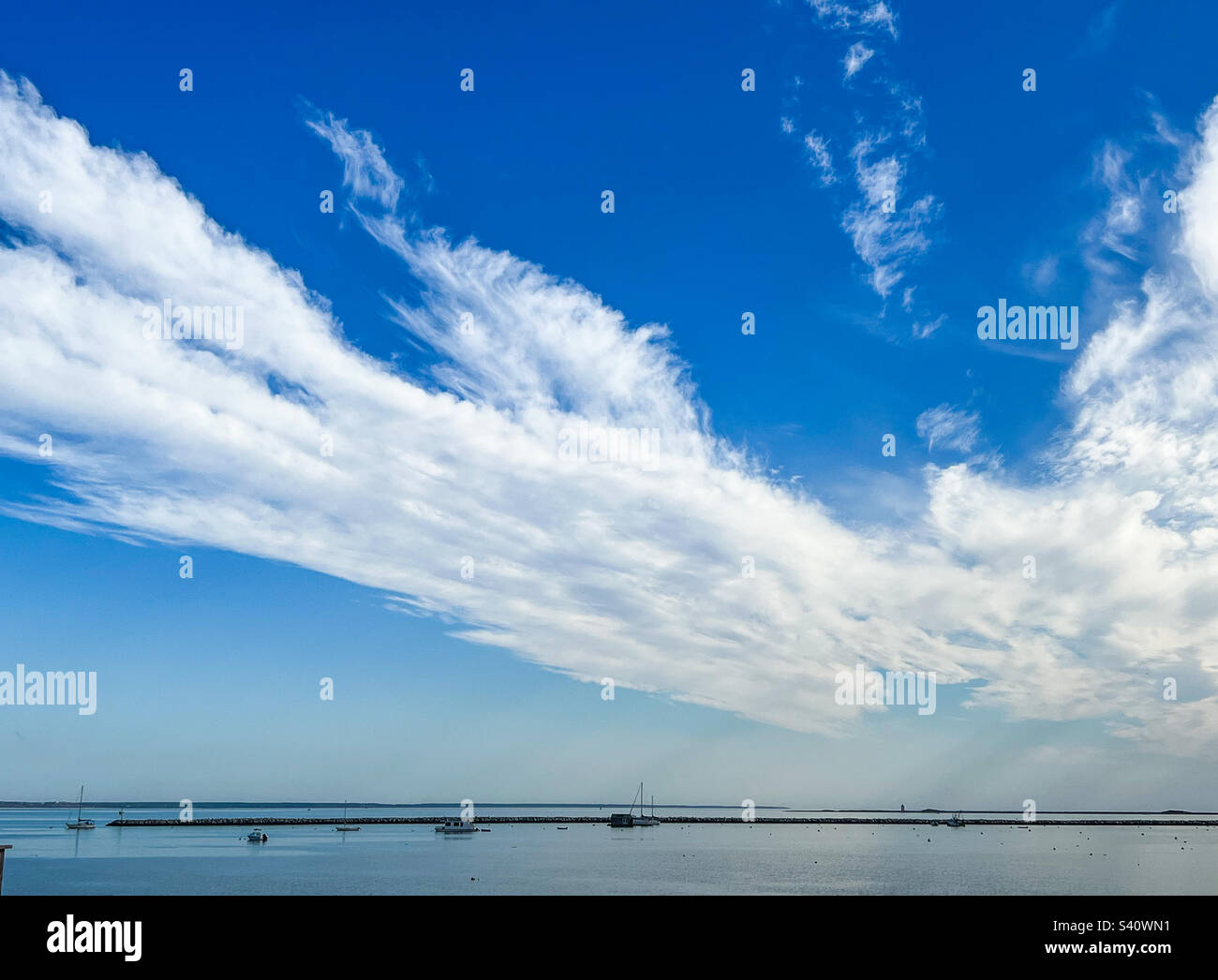 Provincetown, Massachusetts on October 16, 2022. - Smartphone Captured Stock Image