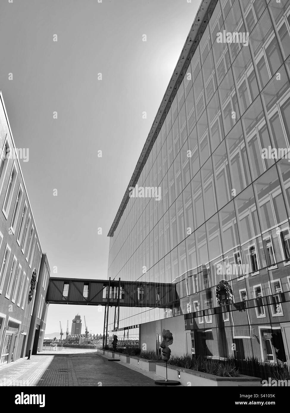 Buildings in the VA Waterfront, Cape Town, South Africa Stock Photo