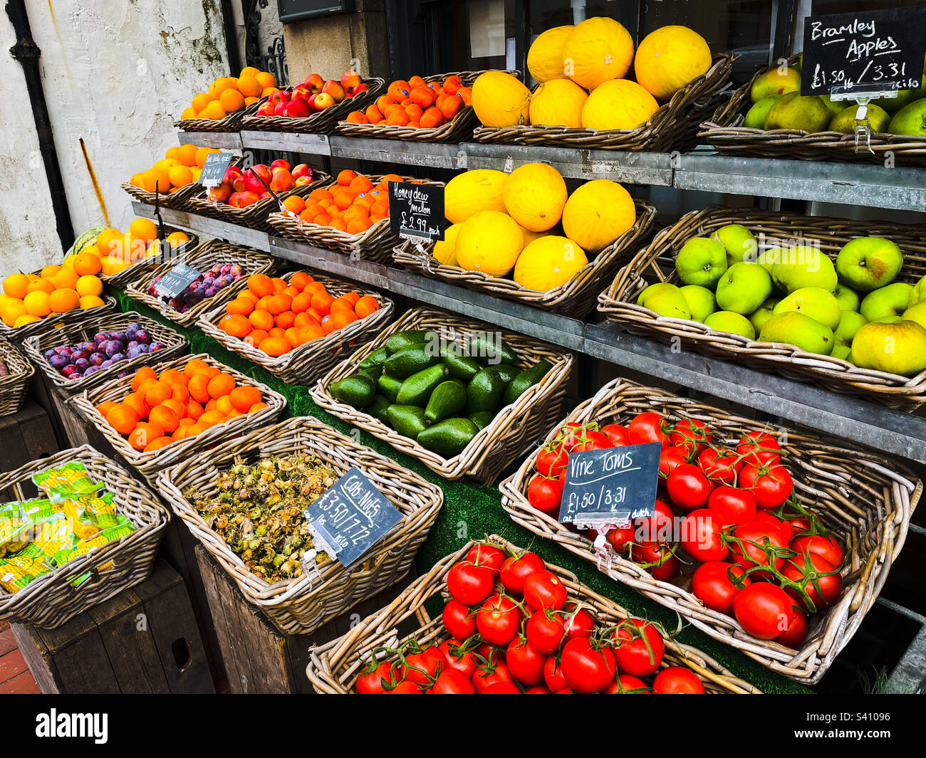 Fruit & veg Stock Photo Alamy