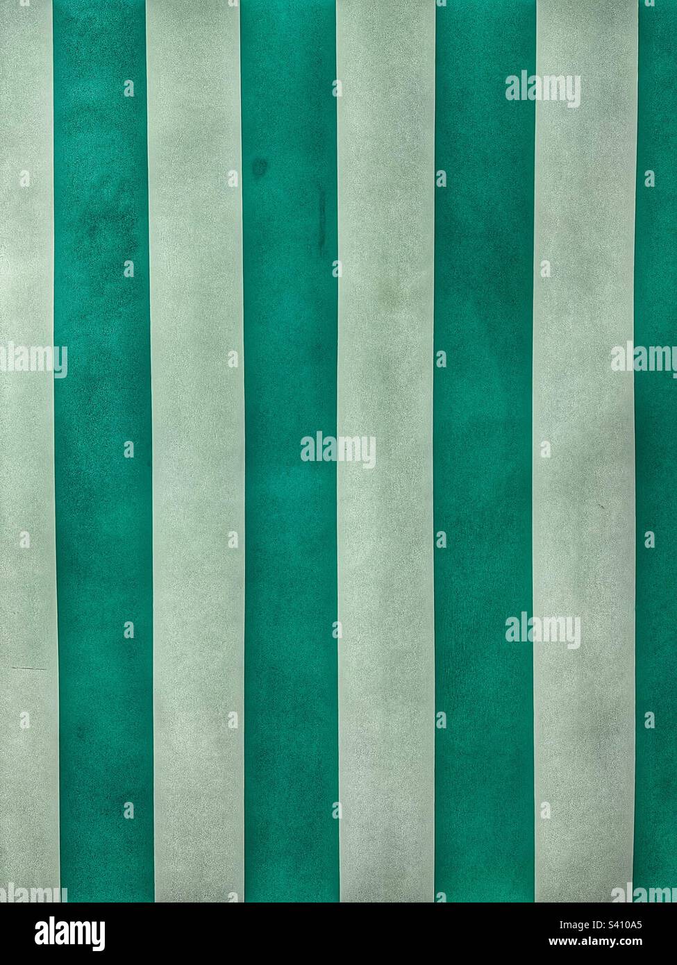 White and green striped wall paper Stock Photo Alamy