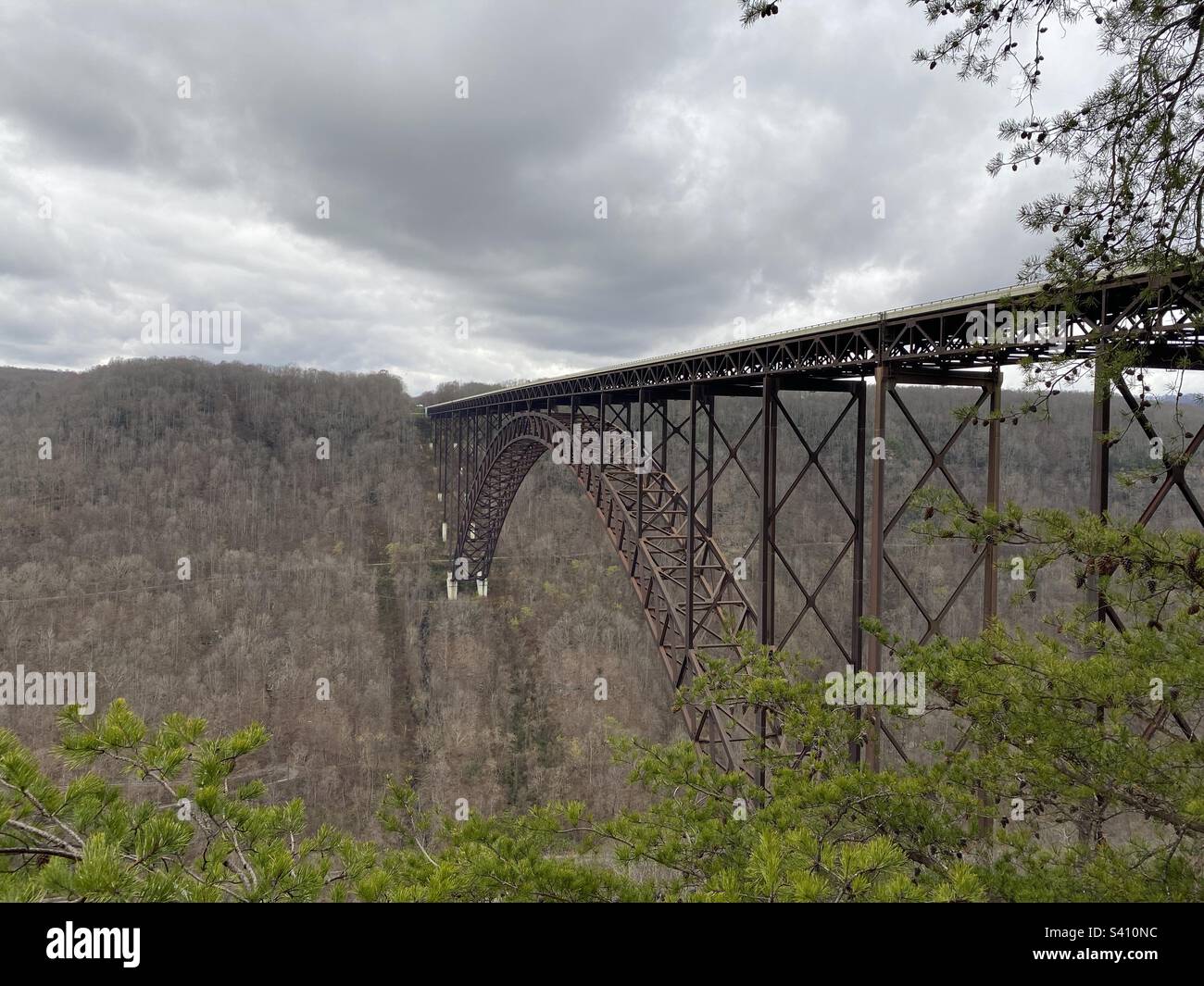 New River Bridge Stock Photo Alamy