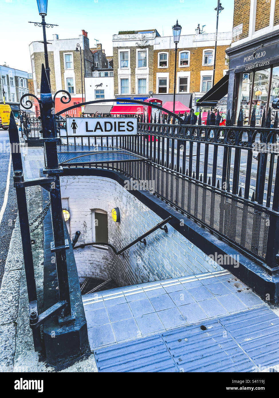 Underground ladies toilets. London Stock Photo Alamy