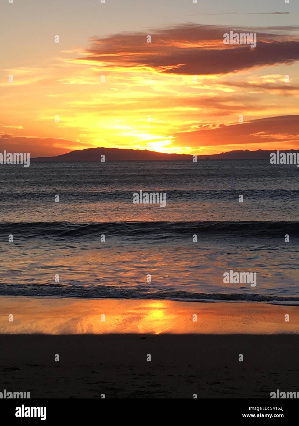 Beautiful sunset Stock Photo