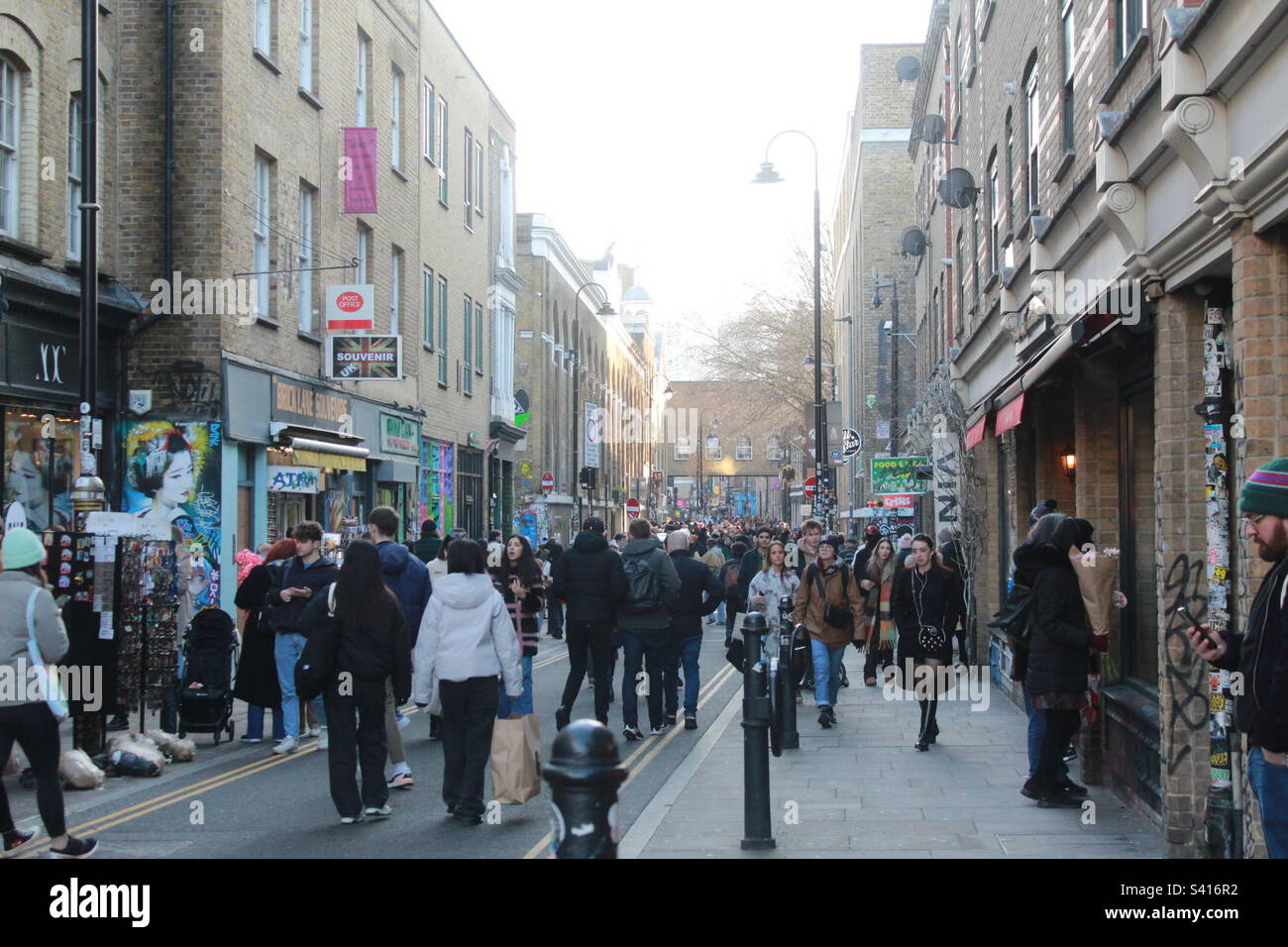 Brick Lane, London Stock Photo Alamy