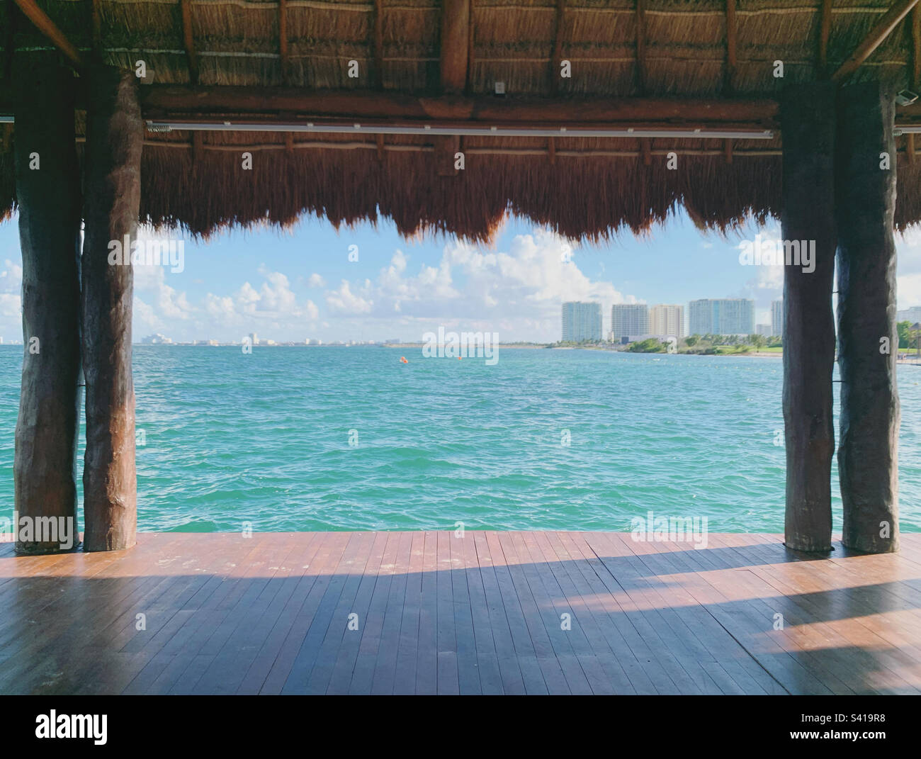 On the water at the Dreams Vista Cancun Golf and Spa Resort, Cancun