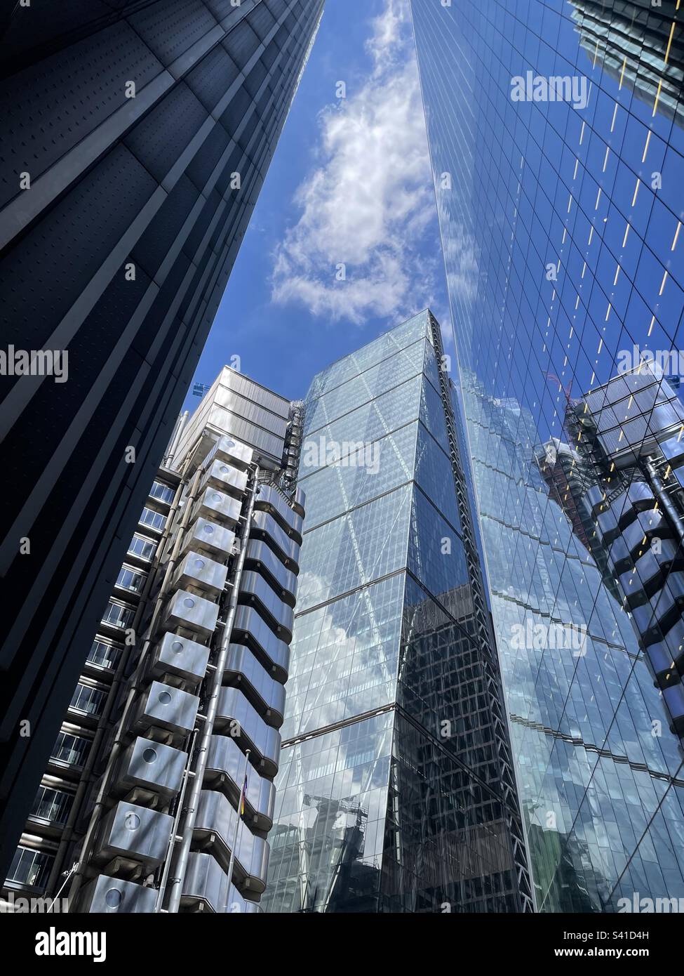 Towering skyscrapers, London Stock Photo - Alamy