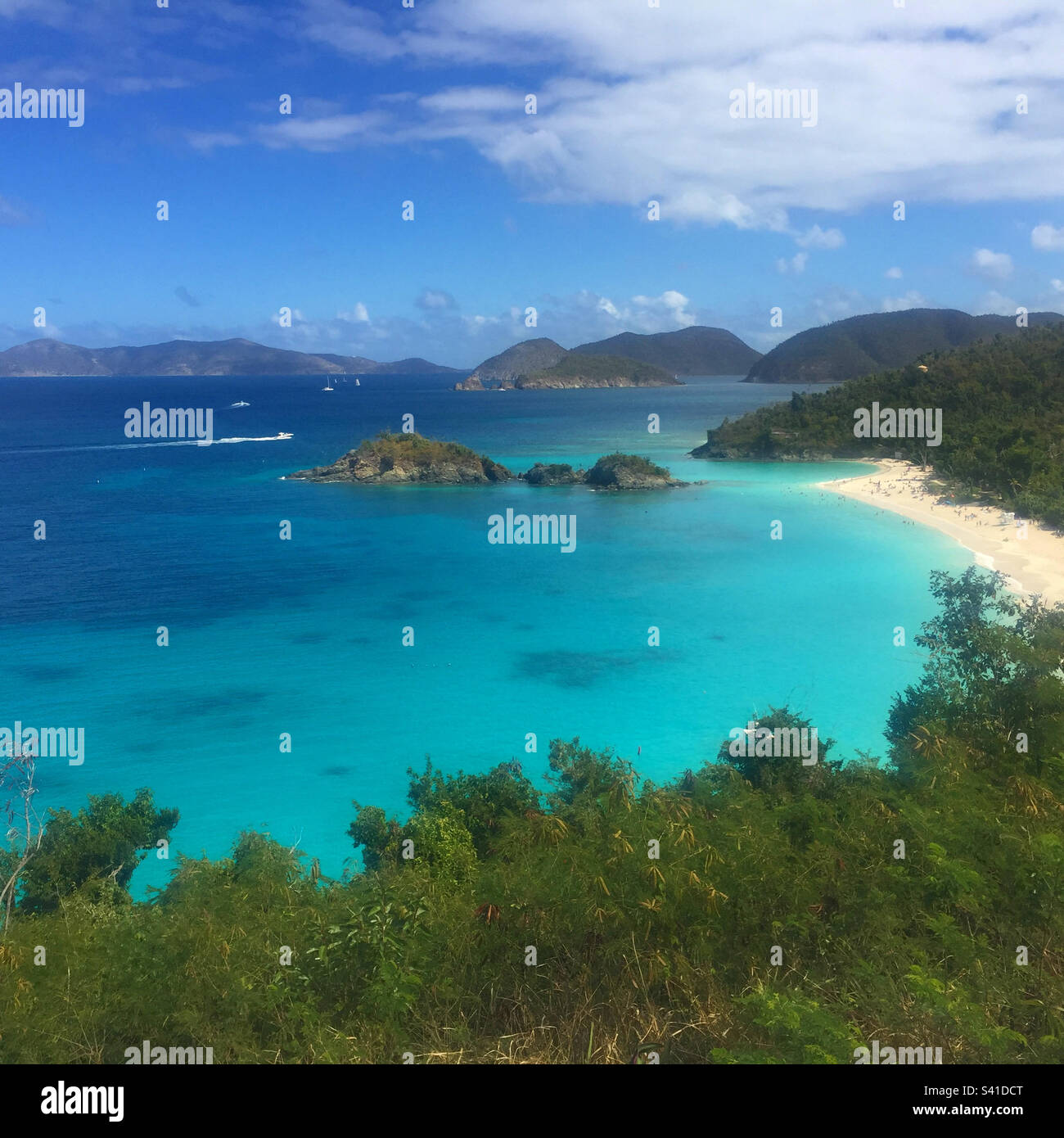 St. John USVI Stock Photo Alamy