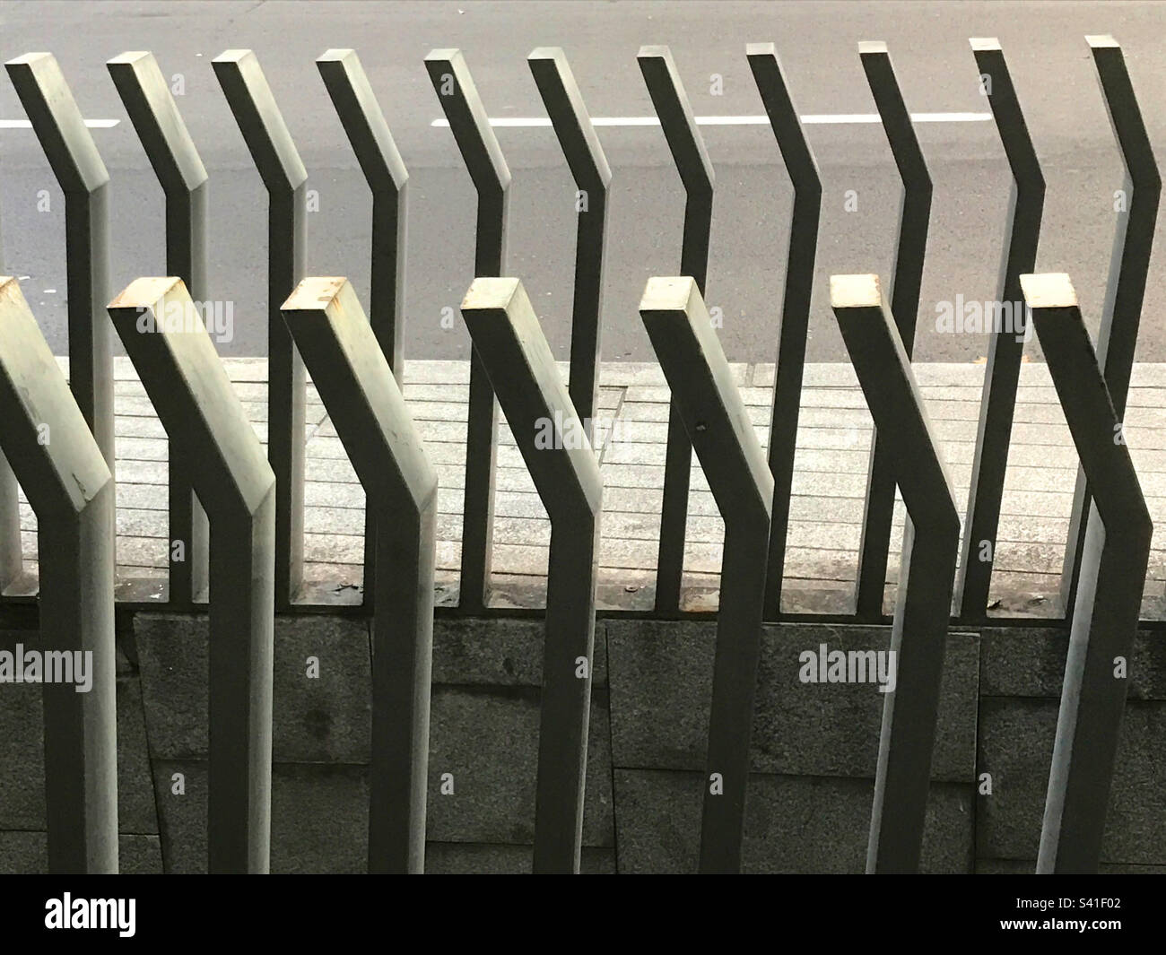 Urban furniture Stock Photo
