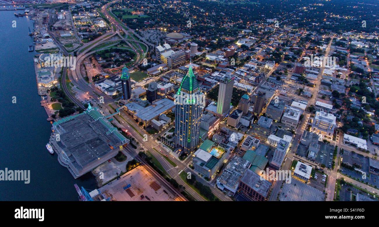 Cityscape at sunset - Smartphone Captured Stock Image