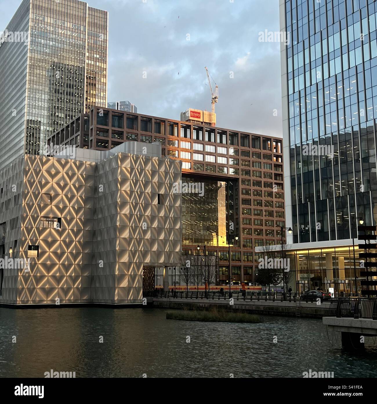 Skyscrapers office buildings London’s Canary Wharf Stock Photo - Alamy