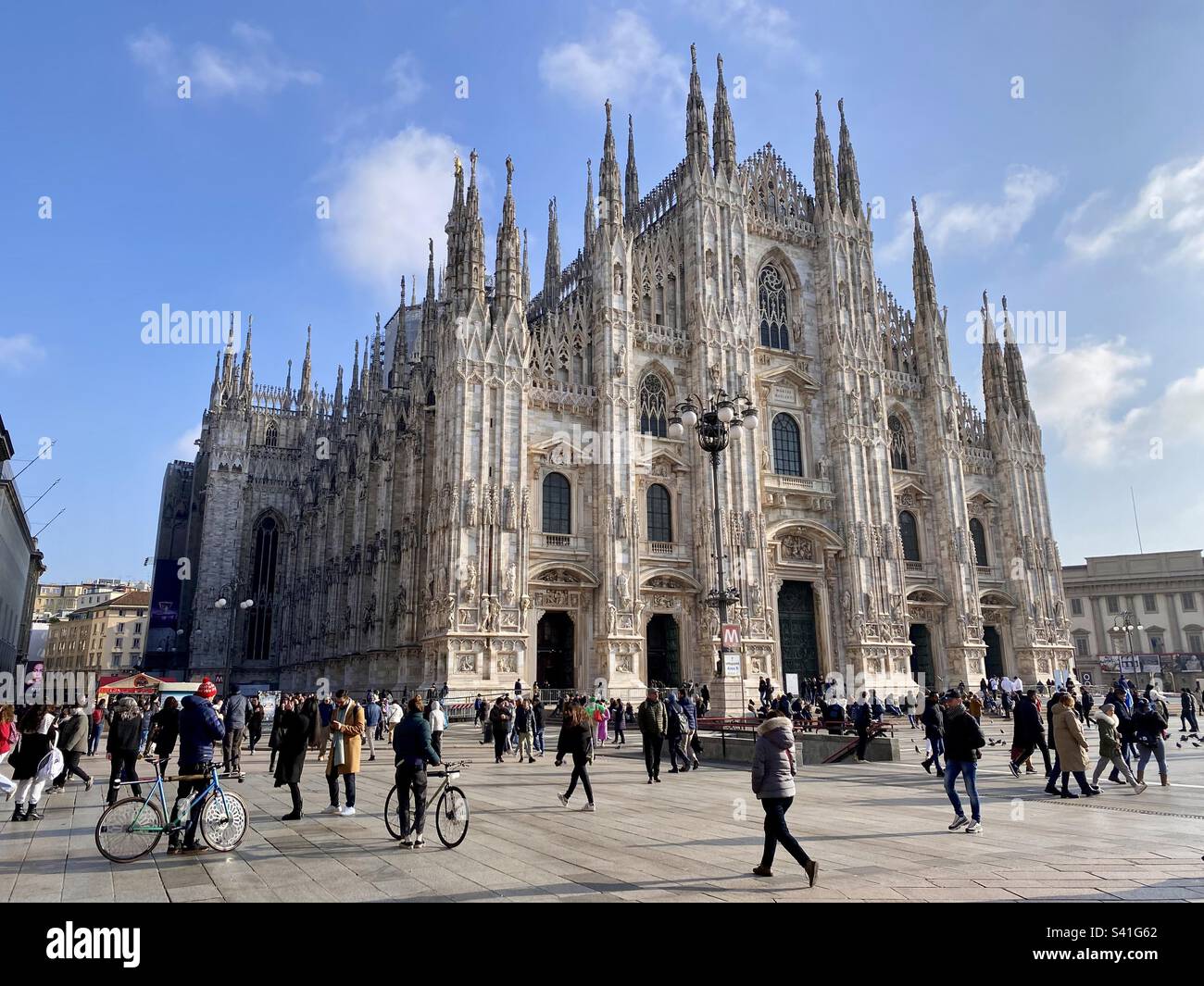 Duomo di Milano, Italy - Smartphone Captured Stock Image