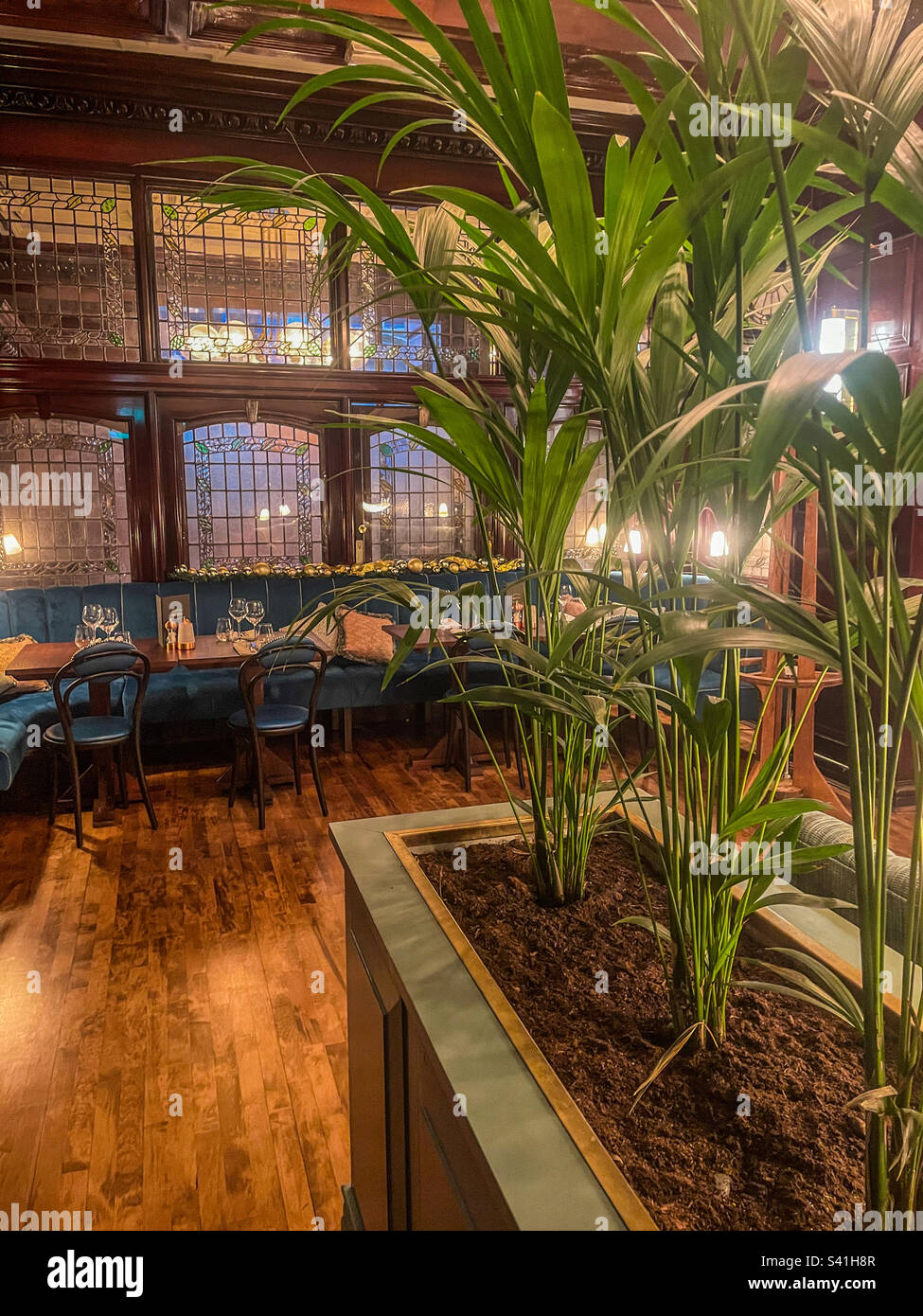 Brown’s restaurant, Manchester - Smartphone Captured Stock Image