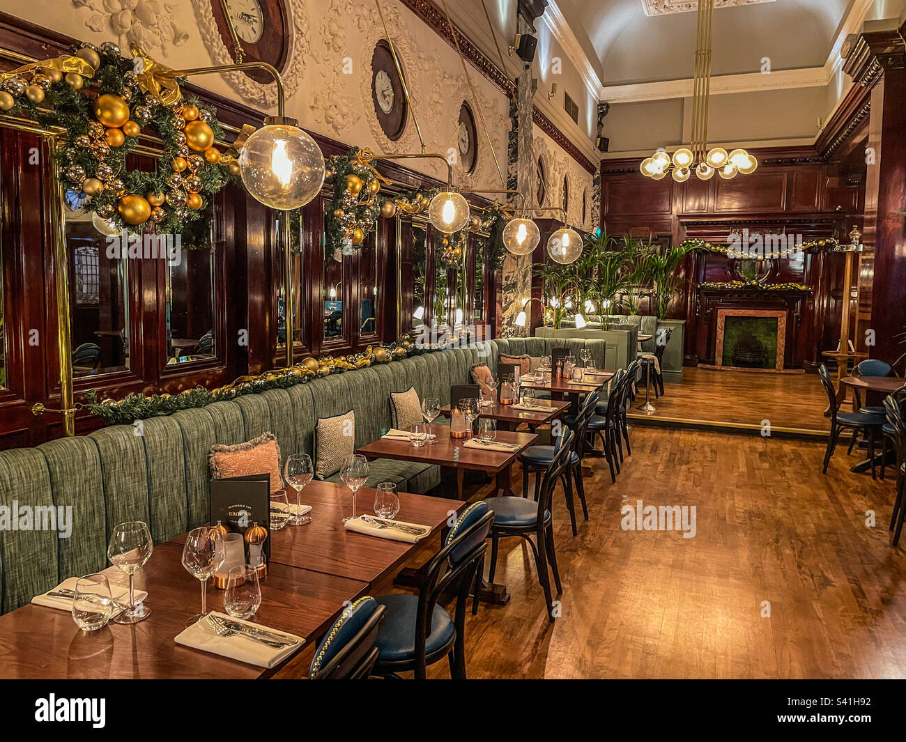 Browns restaurant, Manchester - Smartphone Captured Stock Image