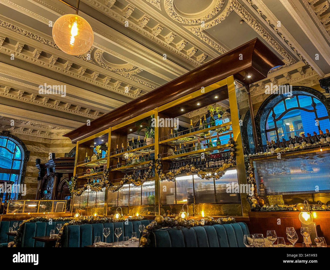 Brown’s restaurant, Manchester - Smartphone Captured Stock Image