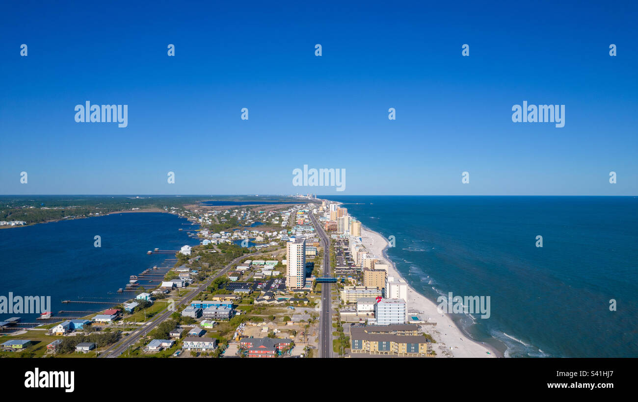 Gulf Shores, Alabama - Smartphone Captured Stock Image