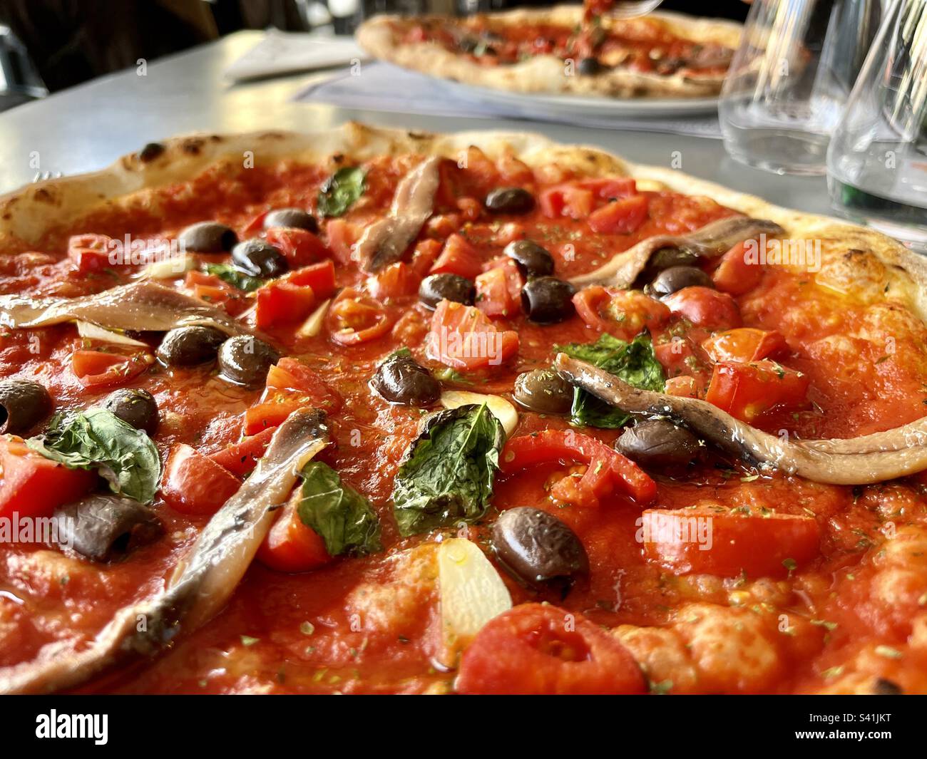 Neapolitan pizza, Naples Stock Photo Alamy