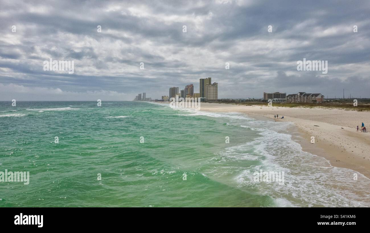 Gulf Shores, Alabama beach Stock Photo