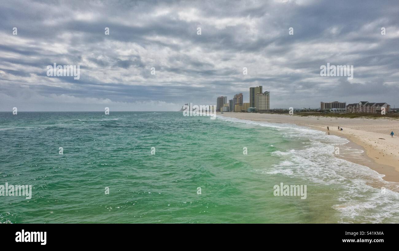 Gulf Shores beach Stock Photo