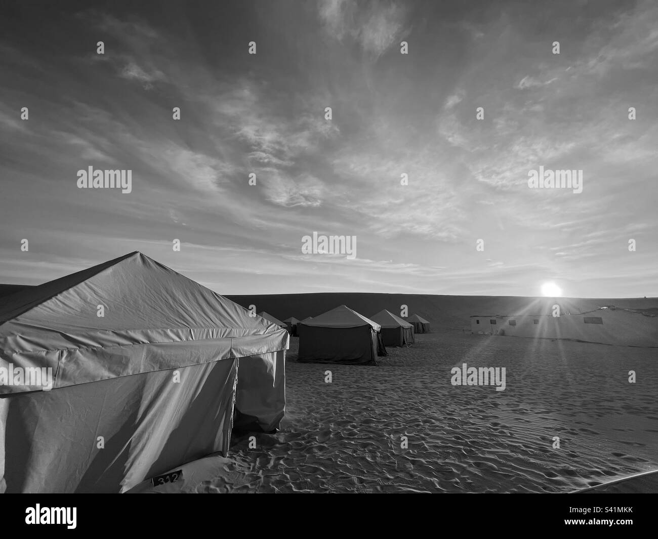 Safari camping Black and White Stock Photos & Images - Alamy