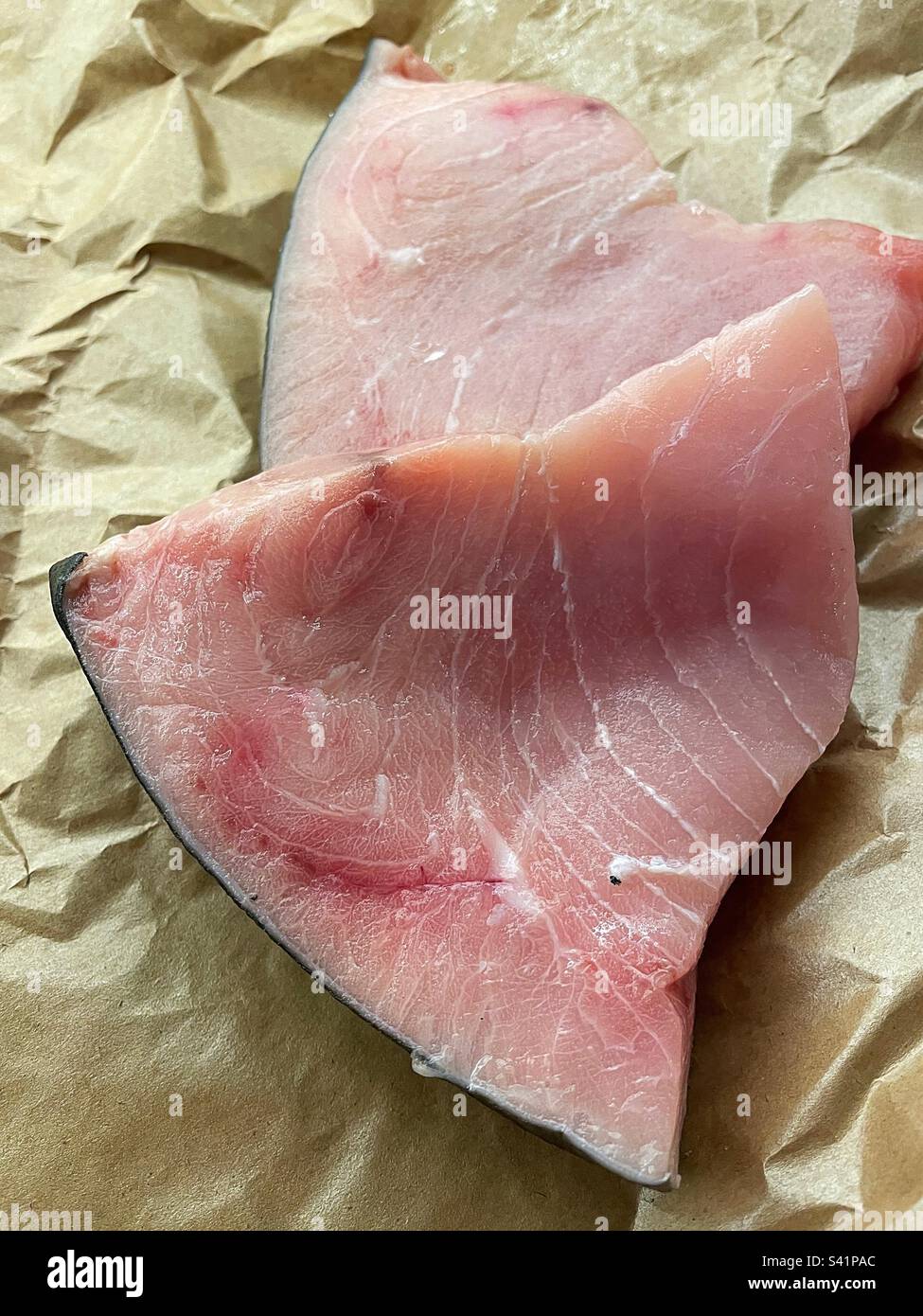 Fresh swordfish steaks close up, 2023, USA Stock Photo Alamy