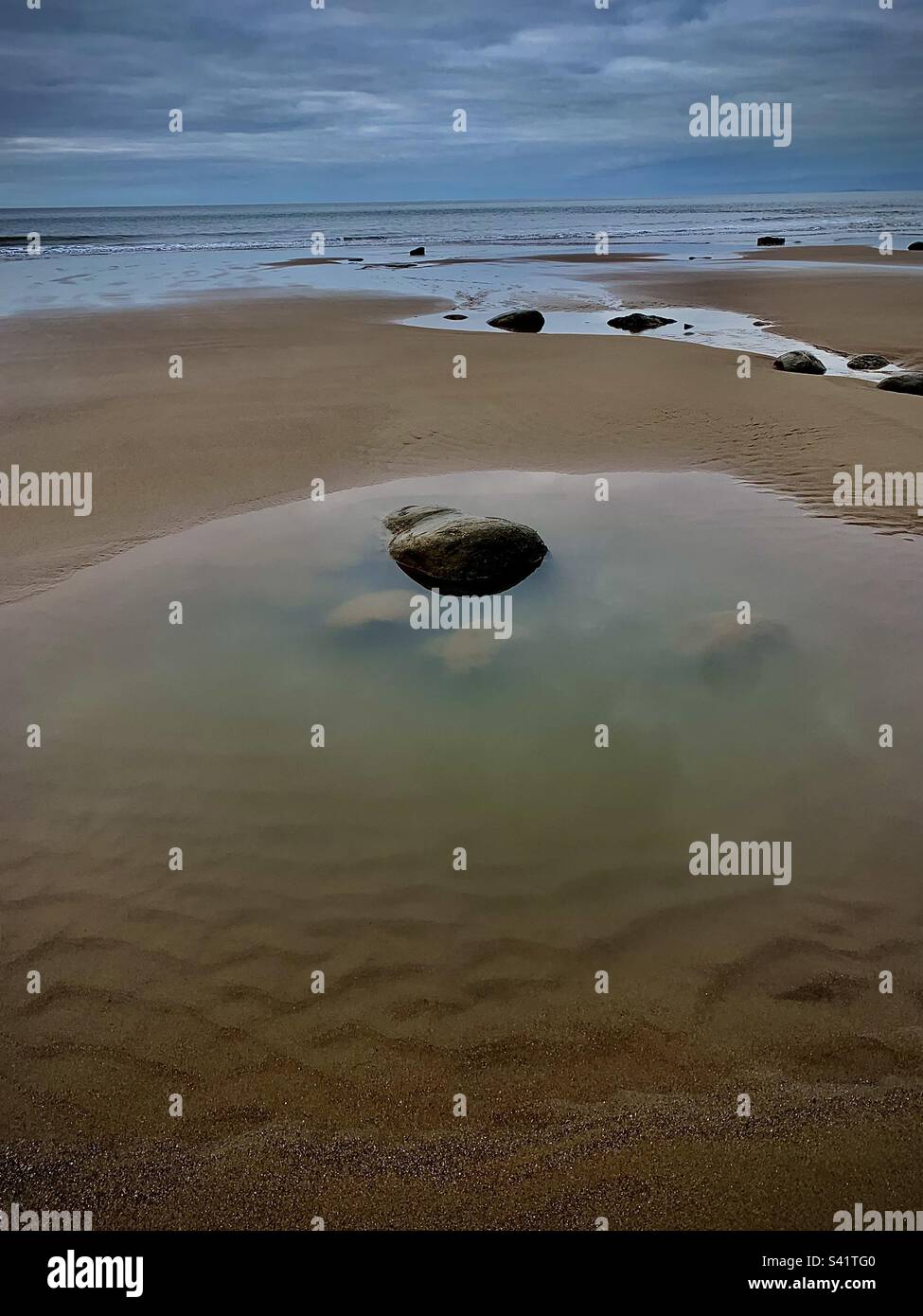 Southerndown Beach South Wales U.K. - Smartphone Captured Stock Image