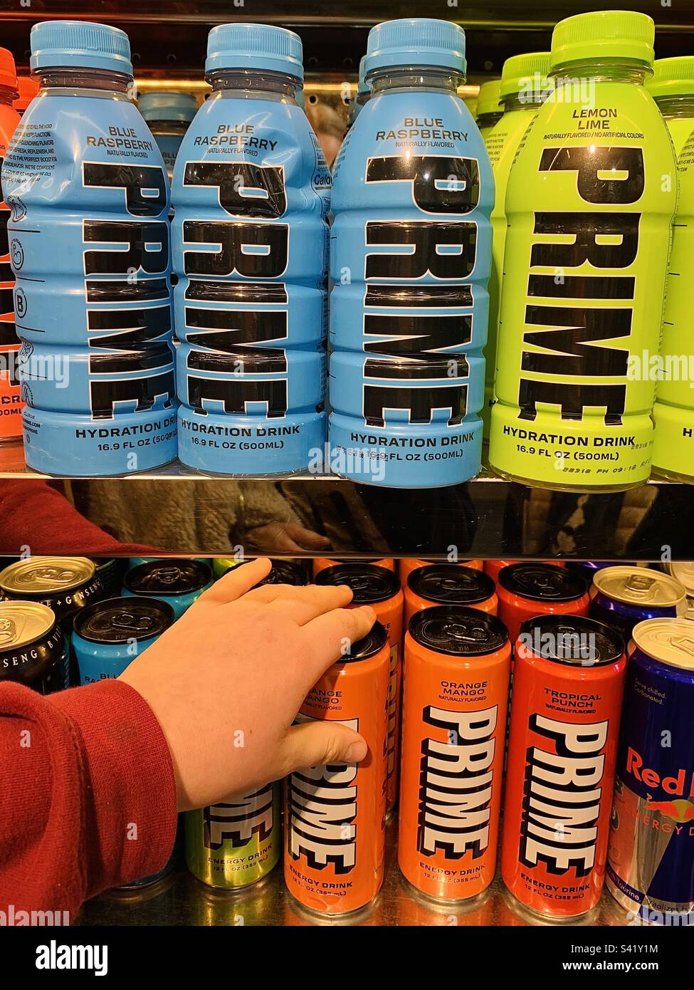 Prime energy drink ksi hires stock photography and images Alamy