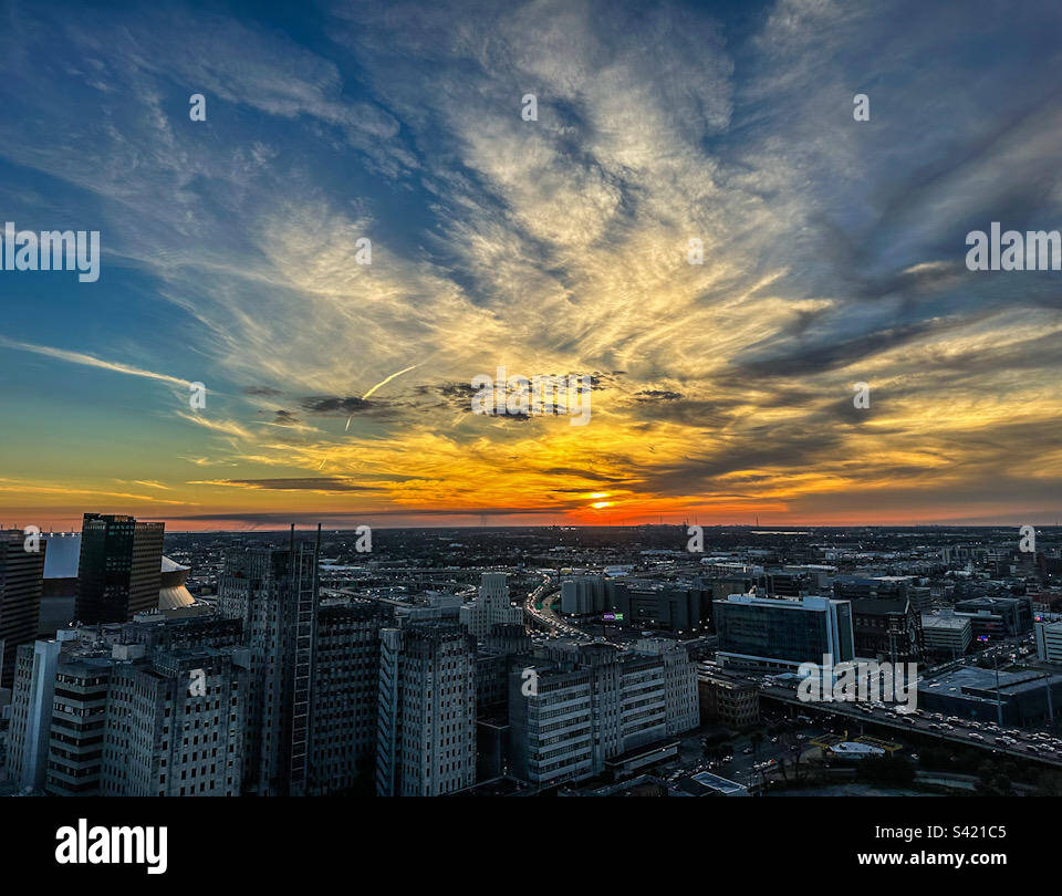 New orleans superdome night hi-res stock photography and images - Alamy