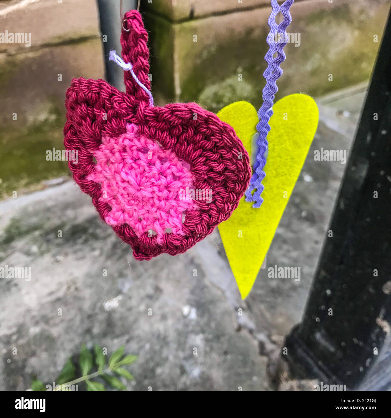A heart for Manchester - Smartphone Captured Stock Image
