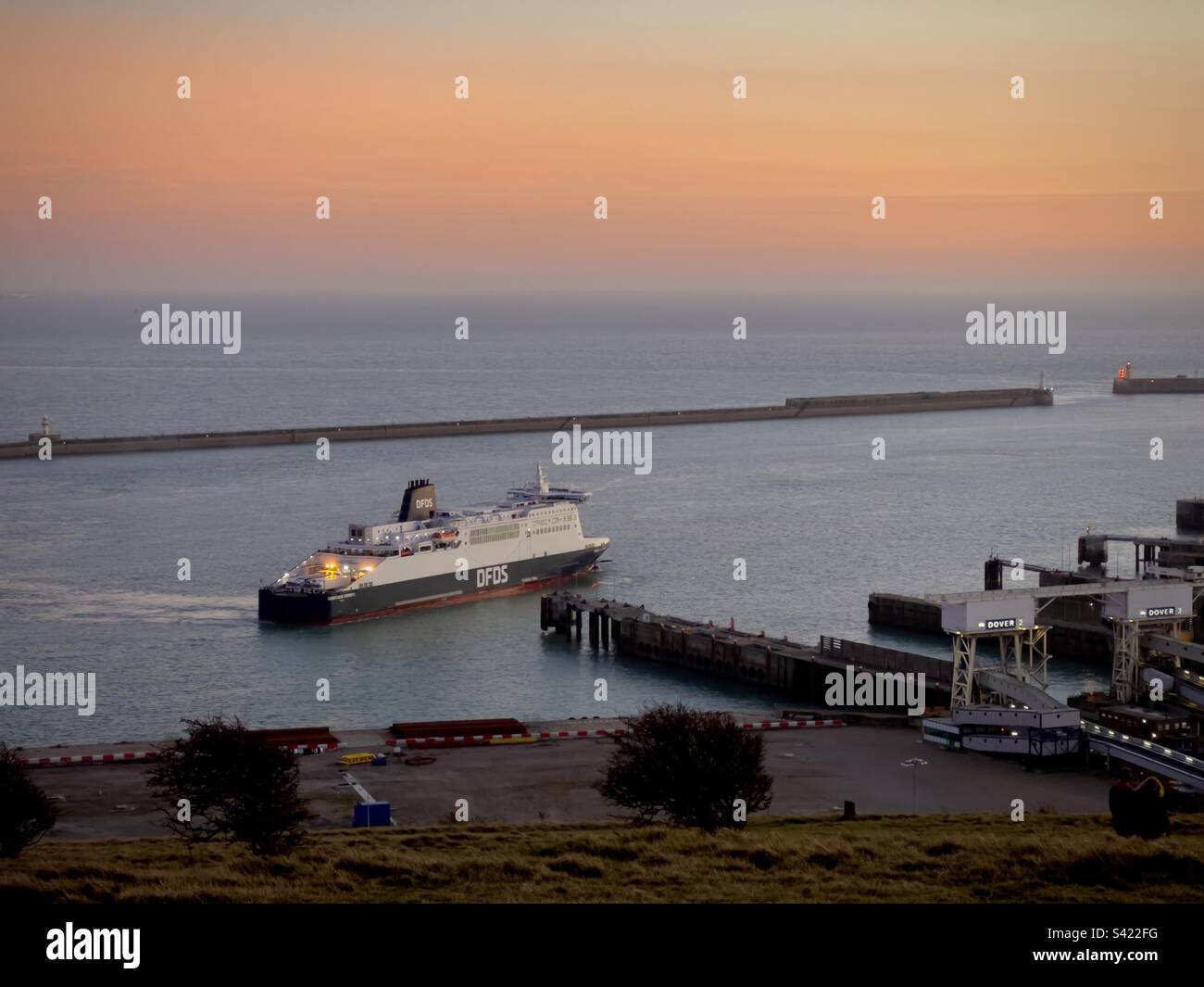 Dover Port, UK Stock Photo Alamy