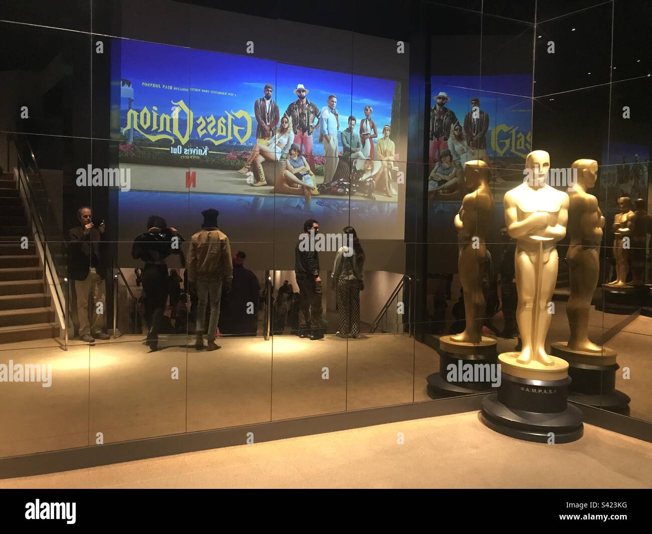 Glass Onion screening at the Samuel Goldwyn Theater at the Academy of