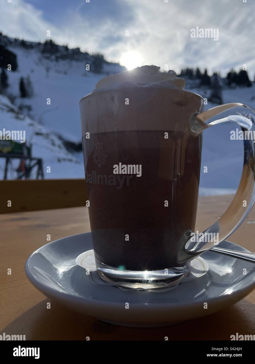 Lumumba in den Bergen - Smartphone Captured Stock Image