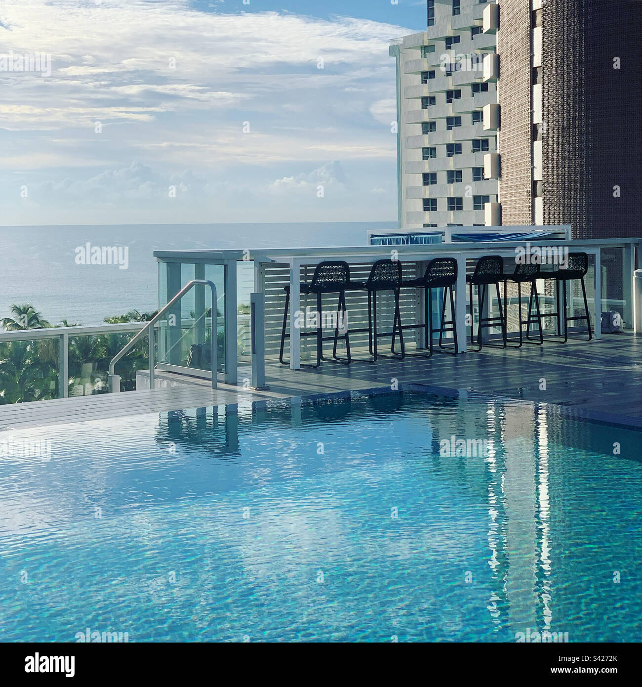 Rooftop pool, AC Miami Beach Hotel, Miami Beach, Florida, United States