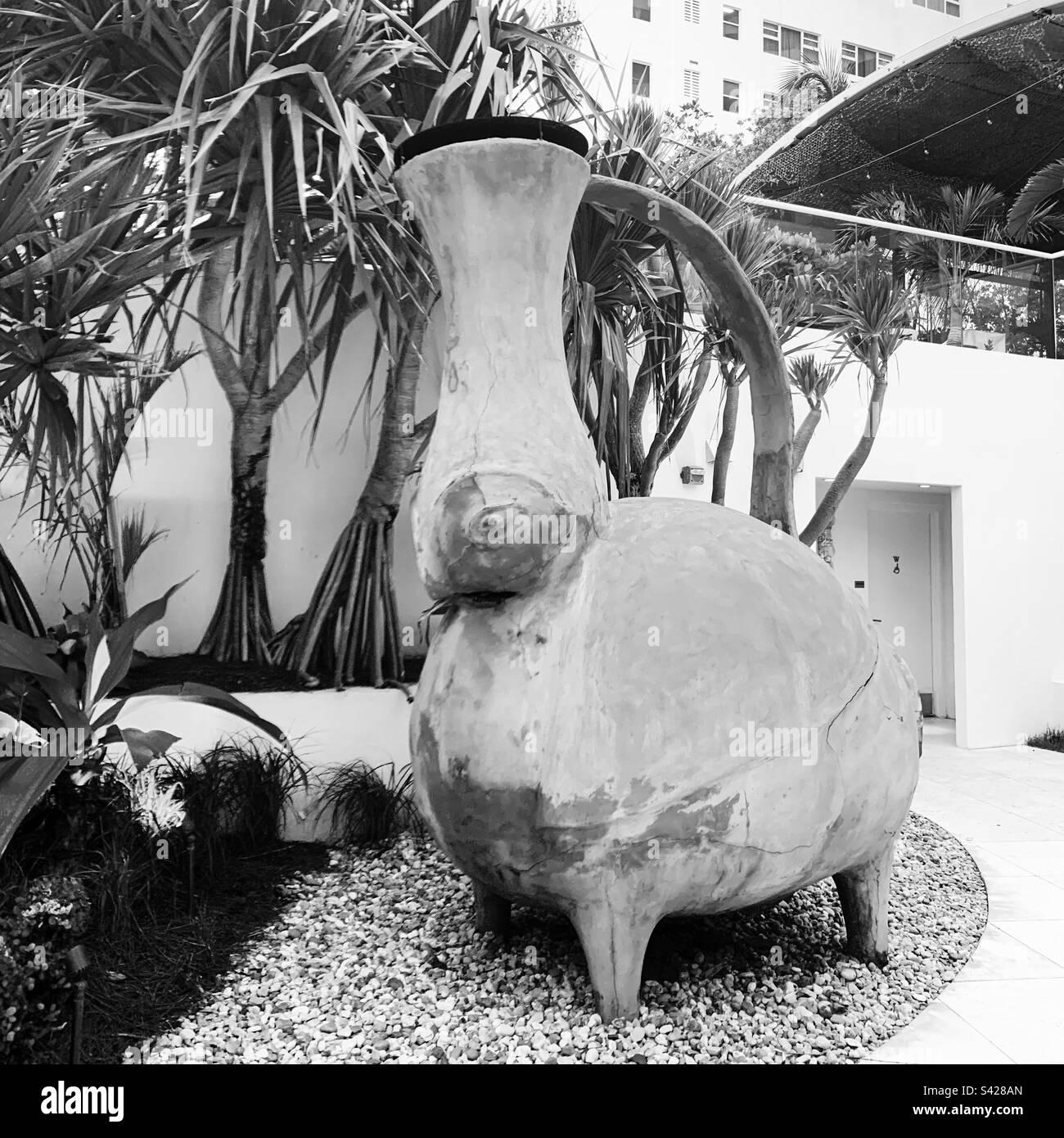 Faena art hotel Black and White Stock Photos & Images - Alamy