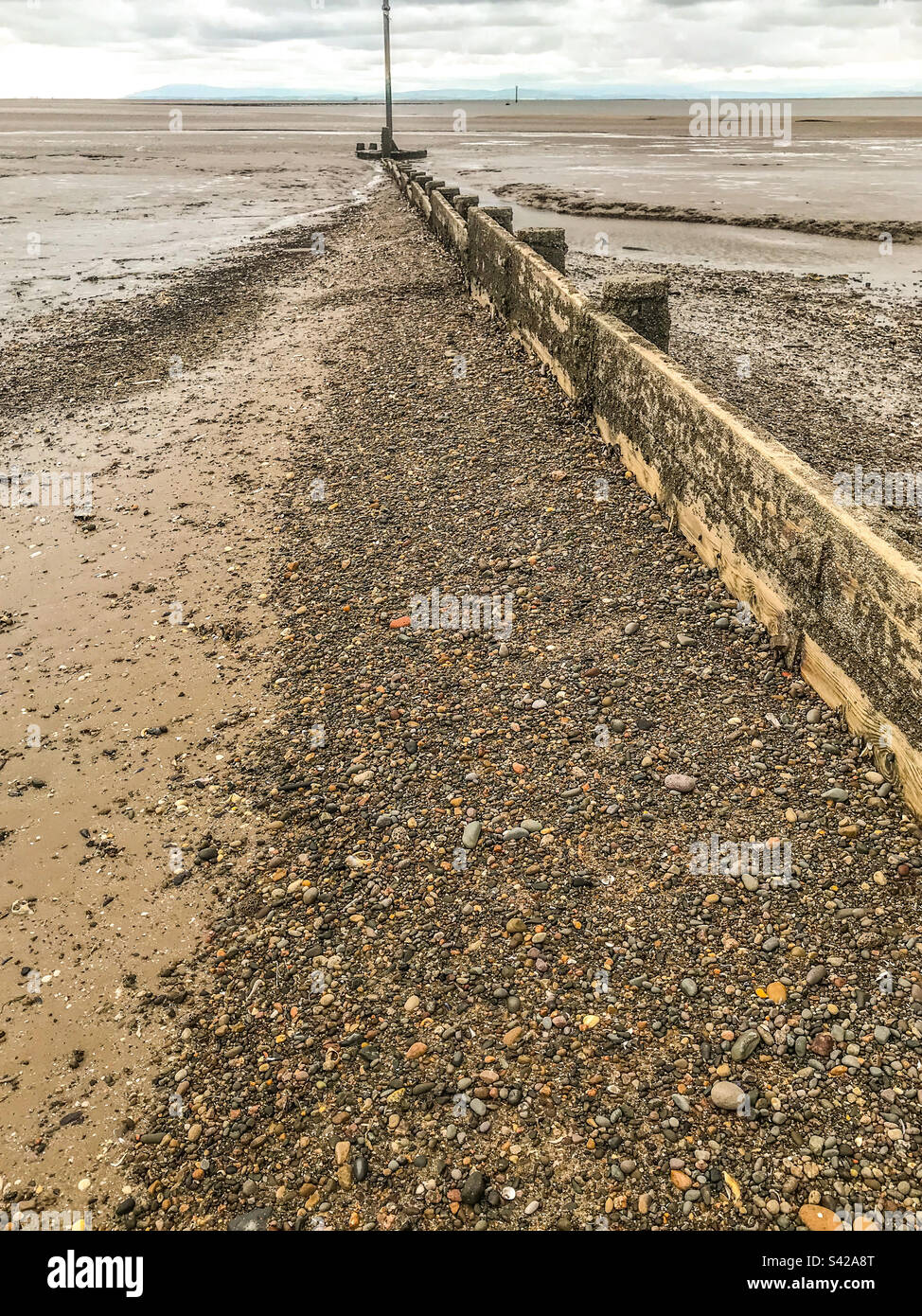 Fleetwood, Lancashire - Smartphone Captured Stock Image