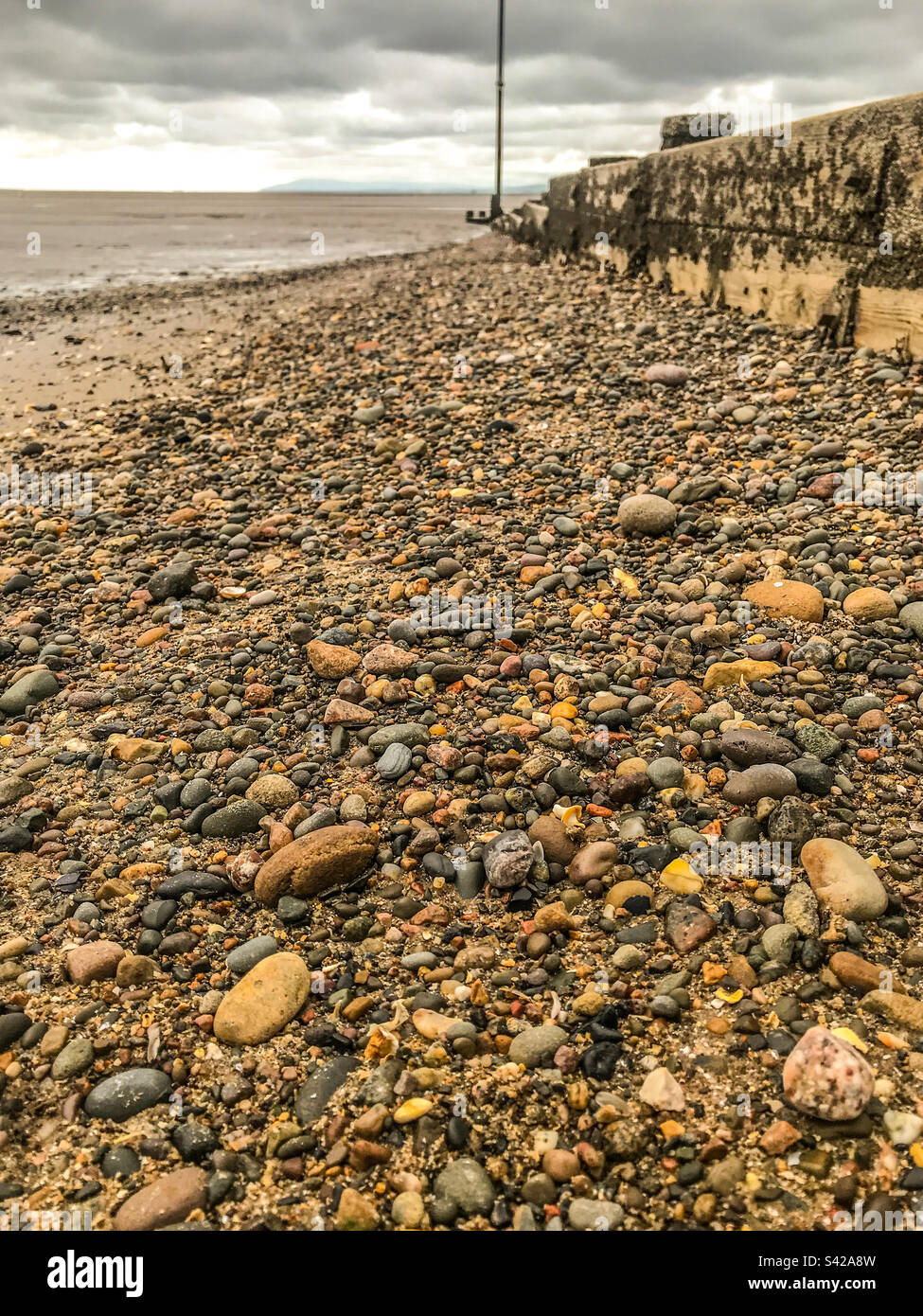 Fleetwood, Lancashire - Smartphone Captured Stock Image