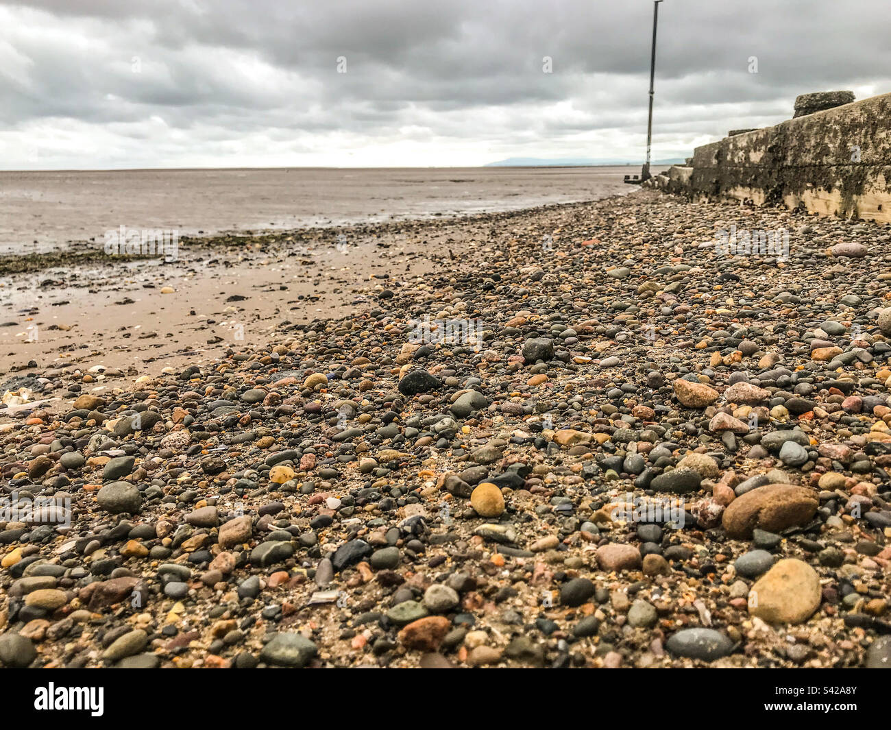 Fleetwood, Lancashire - Smartphone Captured Stock Image