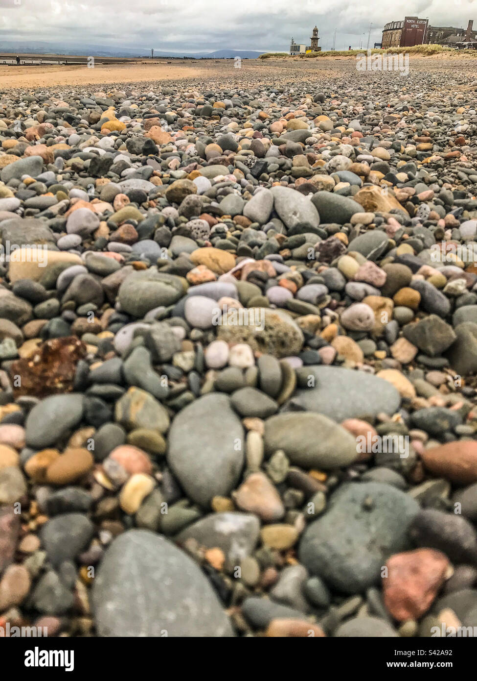 Fleetwood, Lancashire - Smartphone Captured Stock Image