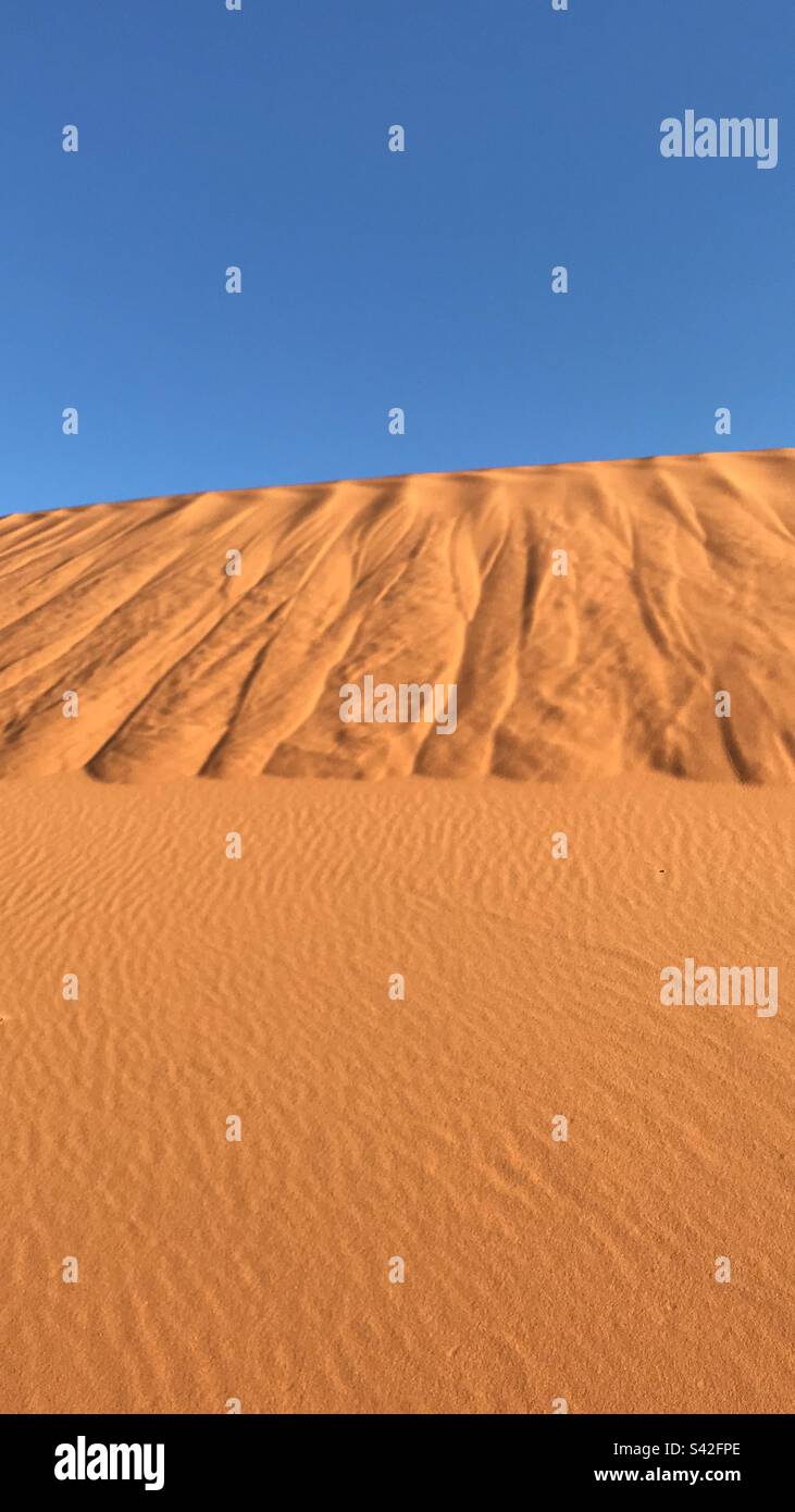 Structure of a Dune Stock Photo