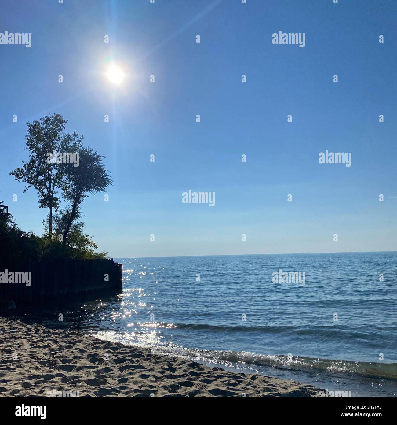 Lincoln Township Beach, Stevensville, Michigan Stock Photo Alamy