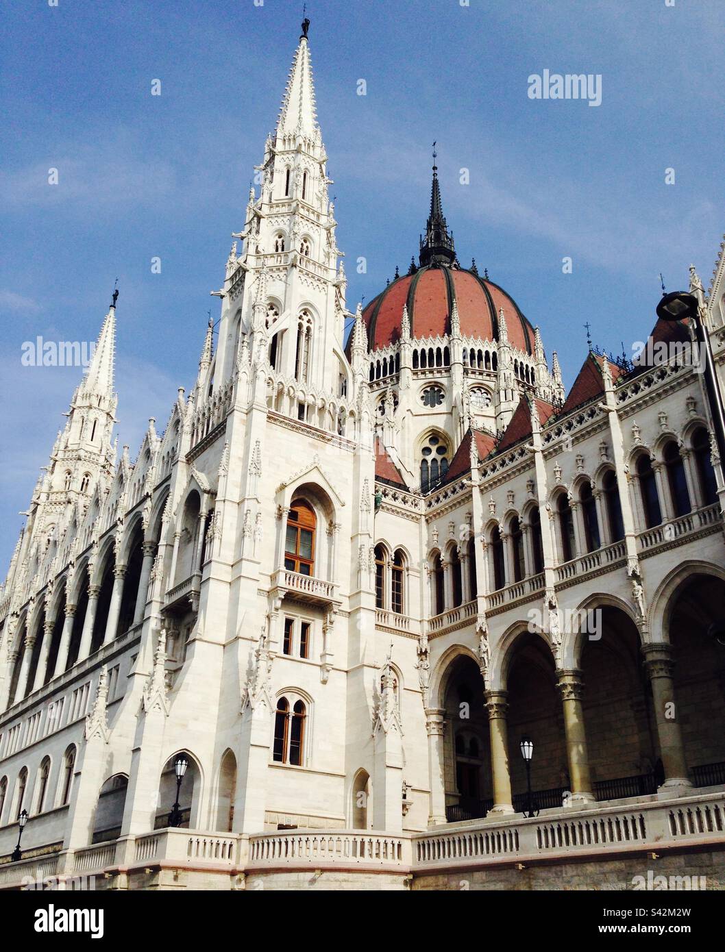 Budapest Parlament Stock Photo