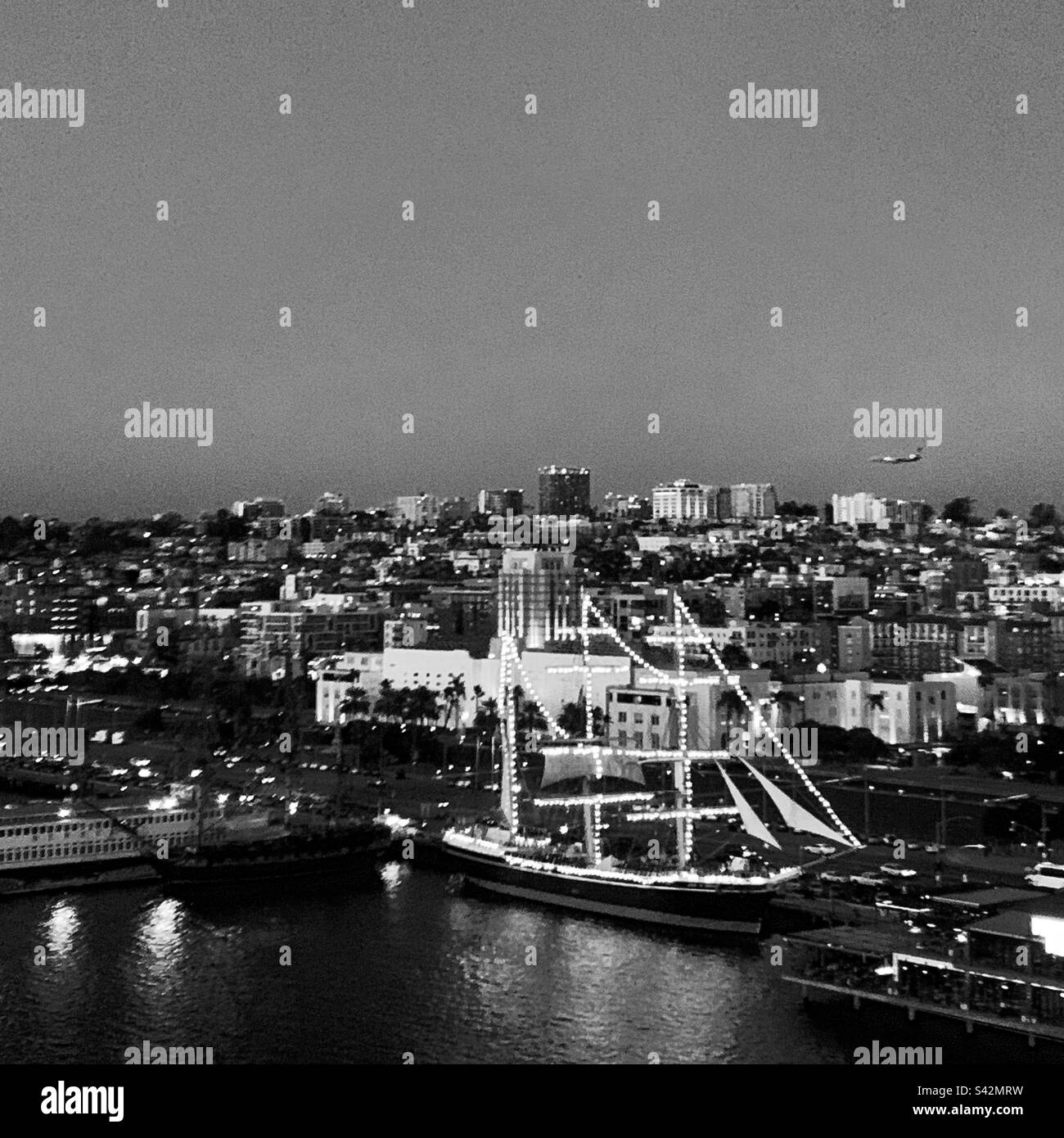 November, 2022, Harborview, San Diego, California, United States - Smartphone Captured Stock Image