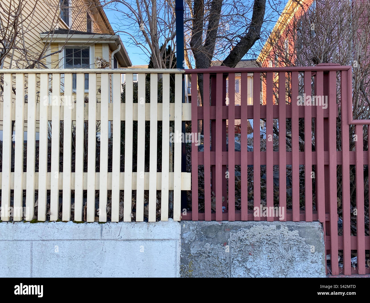 Fence - Smartphone Captured Stock Image