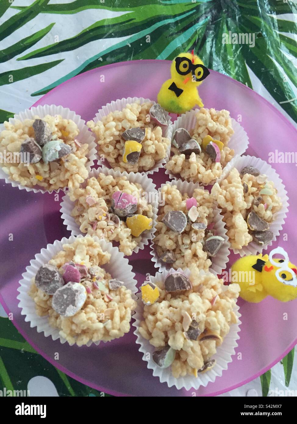 Easter cakes - Smartphone Captured Stock Image