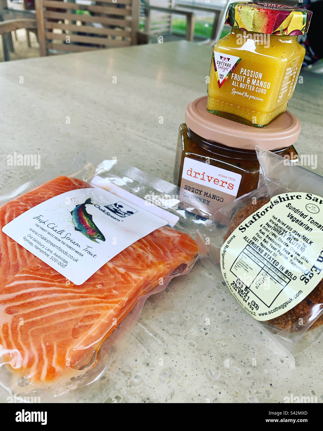 Farmers Market Haul Stock Photo Alamy