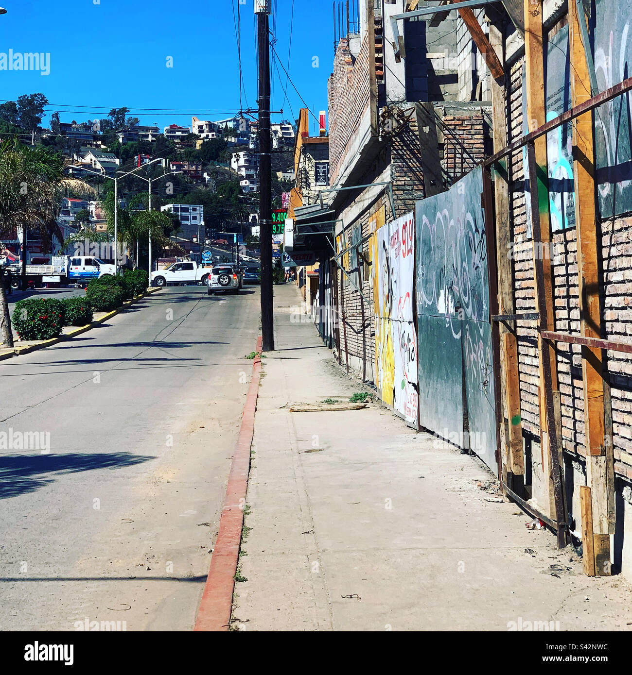 November, 2022, Ensenada, Baja California, Mexico - Smartphone Captured Stock Image