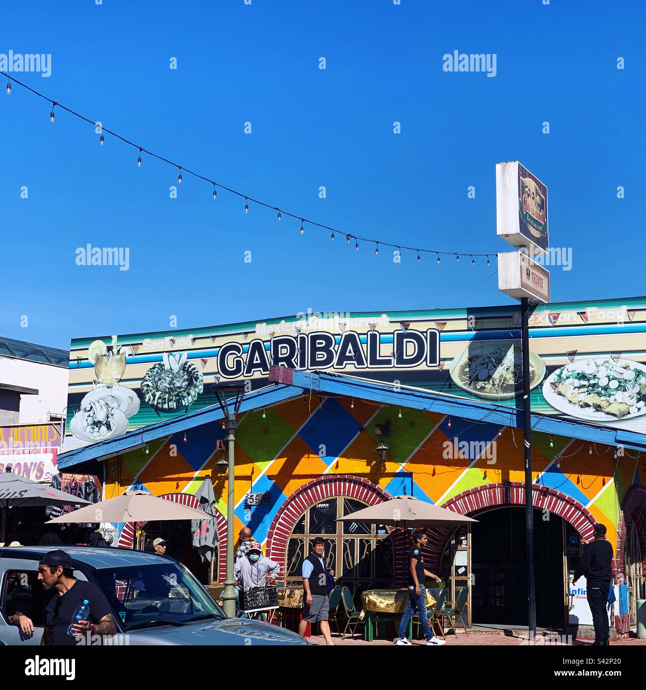 November, 2022, Ensenada, Baja California, Mexico - Smartphone Captured Stock Image