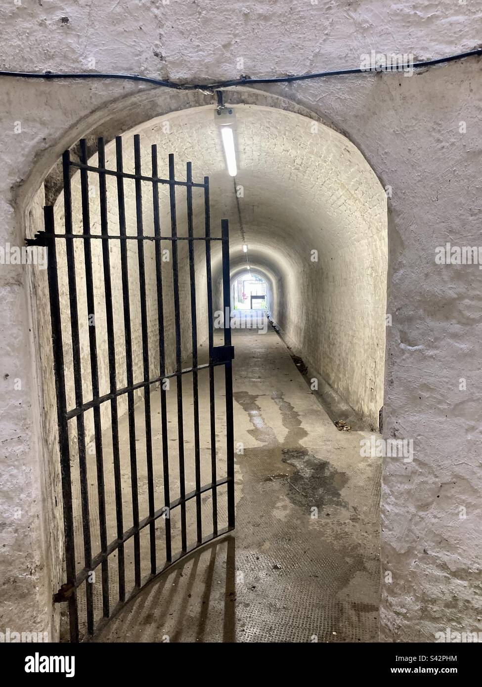 Napoleonic tunnel Stock Photo