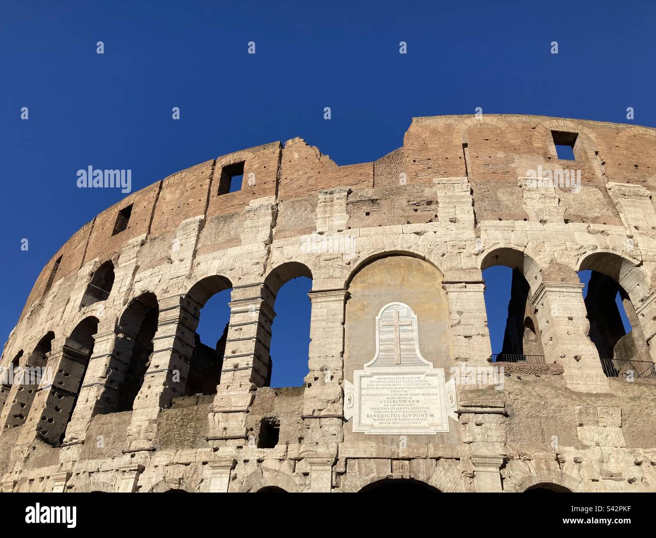 Rome colosseum, Italy - Smartphone Captured Stock Image