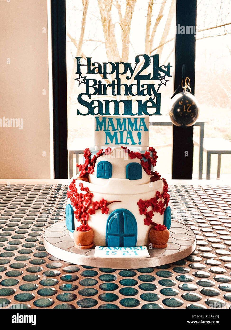 Mamma Mia, Happy 21st! Stock Photo - Alamy