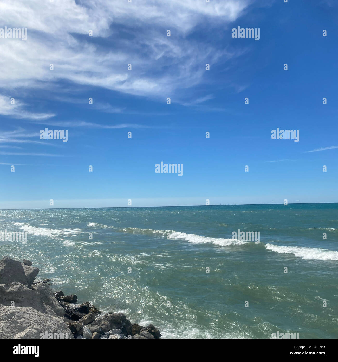 Outside Beverly Shores, Indiana Stock Photo Alamy